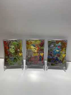Pokemon TCG : First Partner Illustration Collection Series 2 - JOHTO GEN 2 Set - Image 1