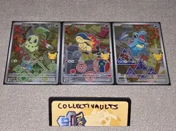 Pokemon TCG : First Partner Illustration Collection Series 2 - JOHTO GEN 2 Set - Image 1