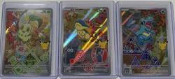 Pokemon TCG First Partner Illustration Collection Series 2 - Johto Gen 2 Set NM - Image 1