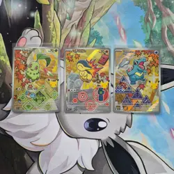 Pokemon First Partner Illustration Collection Series 2 Johto Gen 2 Set - Image 1
