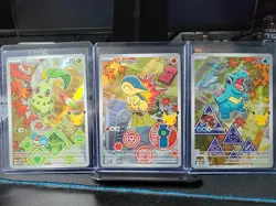 Pokemon First Partner Illustration Collection Series 2 Johto Gen 2 ( Set Of 3 ) - Image 1