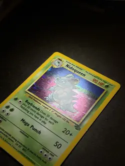 Pokemon TCG Nidoqueen Jungle Holo Card 7/64 Unlimited Rare LP Foil - Image 5