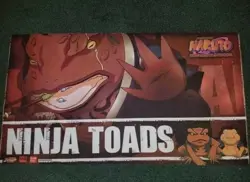 Naruto Card Game TCG/CCG Bandai Official Playmat Jiraiya Gamabunta Ninja Toads - Image 1