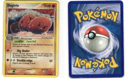 Dugtrio Holo Pokemon TCG Crystal Guardians 5/100 HP - Image 3