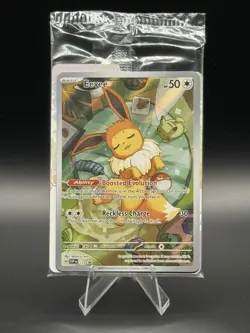 Pokemon TCG SEALED Eevee 173 SV Prismatic Evolutions ETB Promo Holo - Image 1