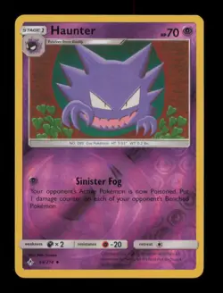 REVERSE HOLO HAUNTER UNCOMMON 69/214 LP POKEMON - Image 1
