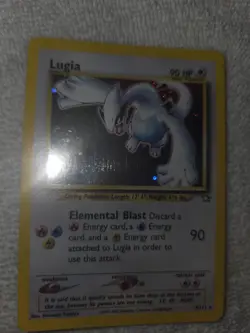 Vintage Pokemon 2000 Neo Genesis Lugia holofoil rare pokemon card 9/111 tcg ccg - Image 5