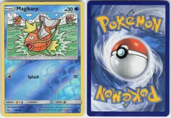 Magikarp 15/68 Common Hidden Fates Pokemon Reverse Holo NM - Image 1