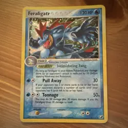 The Pokemon Company Feraligatr 4/115 Unseen Forces Holo Rare EN 120 HP 2005 - Image 1