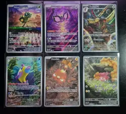 Illustration Rare and ETB Promo 6 Card Lot!!! Pokemon TCG All NM - Image 1