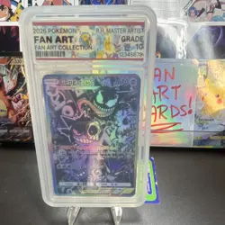 Gengar ex Fan Art Collection Full Art Holo Ultra Rare English 2026 #12345678 - Image 1