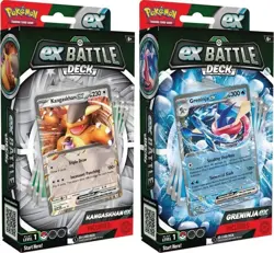 Pokemon -Set of 2- Kangaskhan/Greninja EX Battle Decks - Image 1
