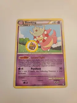 Pokemon TGC 2011 Call of Legends Slowking 32/95 Rare Regular card in Near Mint - Image 1
