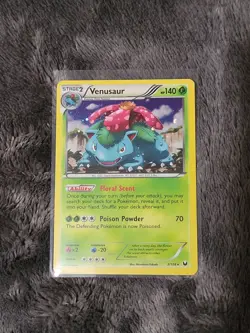 Pokemon TCG Venusaur 3/108 Holo Rare Dark Explorers Stage 2 140 HP English - Image 1