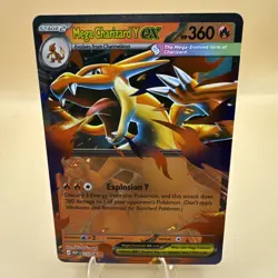 Pokemon Mega Charizard Y ex Black Star Promo 030 - Image 1