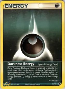 Darkness Energy (Special) 93/109 Ruby and Sapphire Pokemon MP Normal - Image 1