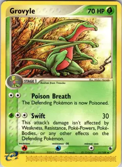 Grovyle - 31/109 Ruby and Sapphire Pokemon LP Normal - Image 1