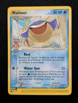 Wailmer 48/109 Ruby and Sapphire Pokemon LP - Image 1