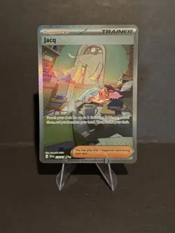 Pokemon Scarlet and Violet (English) Jacq - Full Art Trainer SV1 250/198 - Image 2