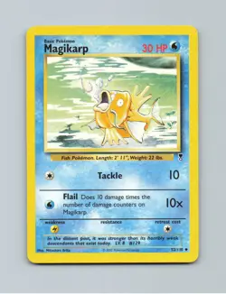 Magikarp 52/110 Uncommon Legendary Collection Pokemon Lightly Played - Image 1