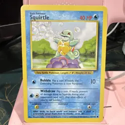 The Pokemon Company Squirtle 63/102 - Image 1