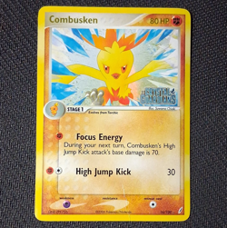 Pokemon TCG Combusken 16/100 Crystal Guardians Reverse Holo Rare - Image 1