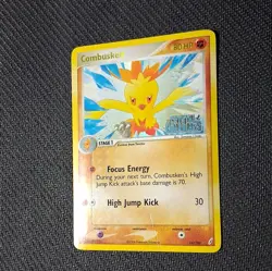 Pokemon TCG Combusken 16/100 Crystal Guardians Reverse Holo Rare - Image 4