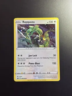 Pokemon Company Pokemon TCG Rayquaza SWSH Promo Holo SWSH029 Basic HP130 - Image 2