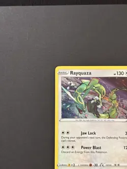 Pokemon Company Pokemon TCG Rayquaza SWSH Promo Holo SWSH029 Basic HP130 - Image 5
