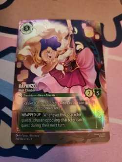 Tangled Rapunzel-High Climber 💎Enchanted💎 Foil 214/204 Disney Lorcana TCG - Image 1