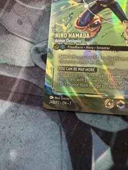 Disney Lorcana-Hiro Hamada, Armor Designer (Store Championship Foil Promo) - Image 5