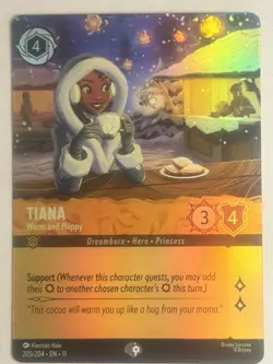 GOOFY Epic! DISNEY LORCANA Winterspell KLUTZY SKIER 216/204 - Image 1