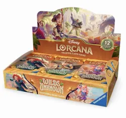 Disney Lorcana Wilds Unknown Booster Box Case - SEALED CASE - Image 1
