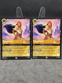 Disney Lorcana TCG | Winterspell | Pocahontas [Legendary] Non-Foil 22/204 x2 - Image 1
