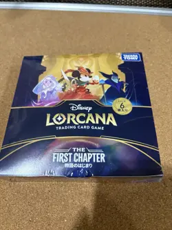 Disney Lorcana The First Chapter Booster Box Japanese Factory Sealed US Seller - Image 1