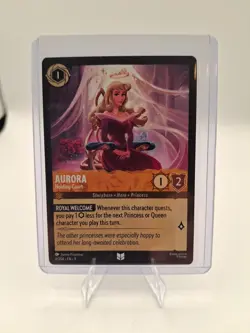Lorcana Aurora Holding Court 6/204 Fabled Set 9 Playset (4 Cards) Uncommon NM - Image 1