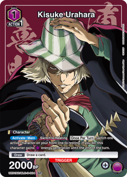 Kisuke Urahara Promo Foil - UE01NC/BLC-3-004 NM - Union Arena - Image 1