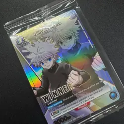 Killua Zoldyck Winner UEPR/HTR-1-018 - Union Arena English Promo Card Sealed - Image 4