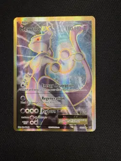 Mewtwo EX 103/108 Ultra Rare Full Art Holo - Evolutions 2016 - Pokemon TCG - Image 1