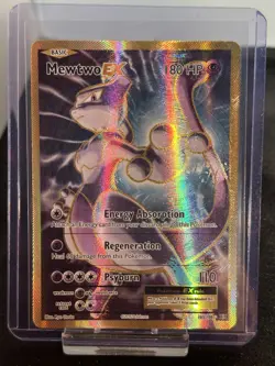 Mewtwo EX 103/108 Ultra Rare Full Art Holo - Evolutions 2016 - Pokemon TCG - Image 1