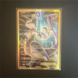 Pokemon TCG Mewtwo-EX 103/108 Evolutions Ultra Rare Full Art Holo ENG 2016 180 - Image 1