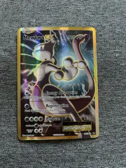 Mewtwo EX Full Art 103/108 Evolutions Ultra Rare Holo Pokemon TCG - Image 2