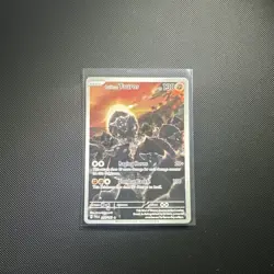 Pokemon TCG Paldean Tauros Holo Card Illustration Rare 218/193 Paldea Evolved - Image 1