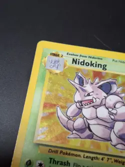 Pokemon Card TCG Nidoking Base Set 11/102 Unlimited Holo Rare - HP - Image 4