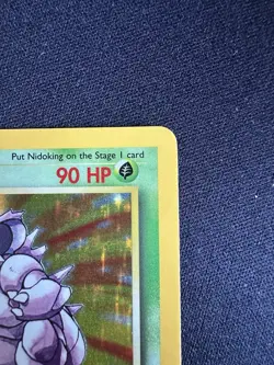 Pokemon TCG Nidoking Base Set Holo Unlimited Rare Card 11/102 NM Condition - Image 5