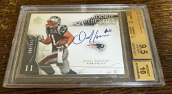 JULIAN EDELMAN SP AUTHENTIC ON CARD ROOKIE AUTO #’d /999 BGS 9.5 10 AUTO ! - Image 1