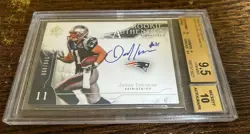 JULIAN EDELMAN SP AUTHENTIC ON CARD ROOKIE AUTO #’d /999 BGS 9.5 10 AUTO ! - Image 4