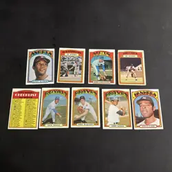 1972 Topps Baseball Lot - 9 Cards - Image 1