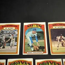 1972 Topps Baseball Lot - 9 Cards - Image 4