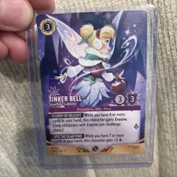 Lorcana: Tinker Bell - Snowflake Collector Store Championship Non Foil 33/P3 NM - Image 1